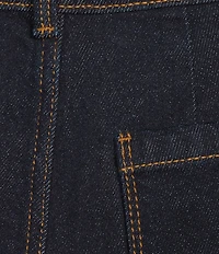 Code Bleu Chelsea Stretch Denim Mid Rise Tie Waist Shorts