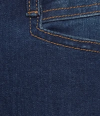 Code Bleu Chelsea Stretch High Rise Straight Capri Jeans