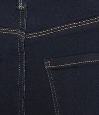 Code Bleu High-Rise Wide Leg Patch Pocket Jean