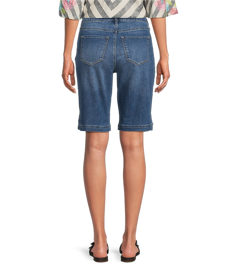 Code Bleu Petite Size Chelsea High Rise Bermuda Shorts