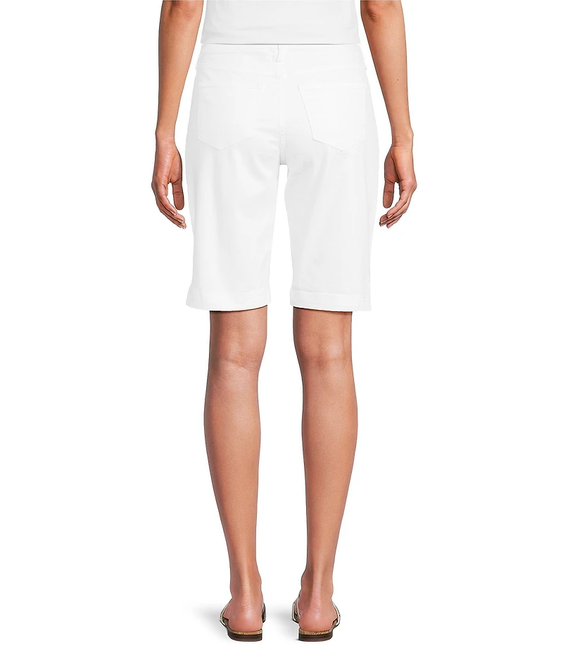 Code Bleu Petite Size Chelsea High Rise Bermuda Shorts