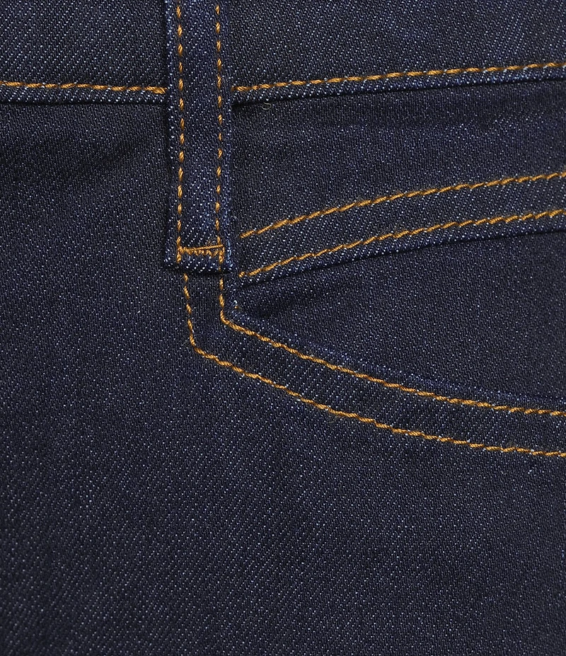 Code Bleu Petite Size Chelsea High Rise Straight Capri Jeans