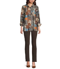 Code Bleu Petite Size Chelsea Straight Leg Jeans