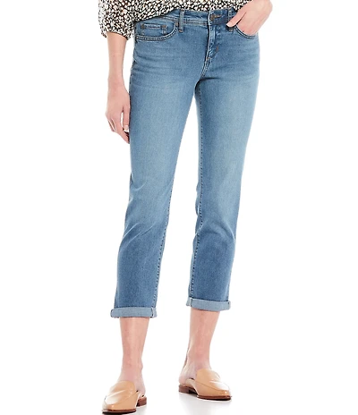Code Bleu Petite Size Rolled Cuff Weekend Jeans