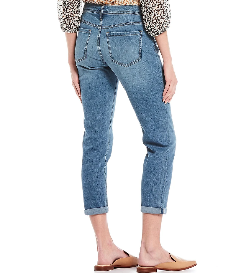 Code Bleu Petite Size Rolled Cuff Weekend Jeans