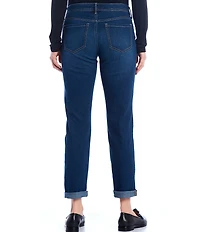 Code Bleu Petite Size Rolled Cuff Weekend Jeans