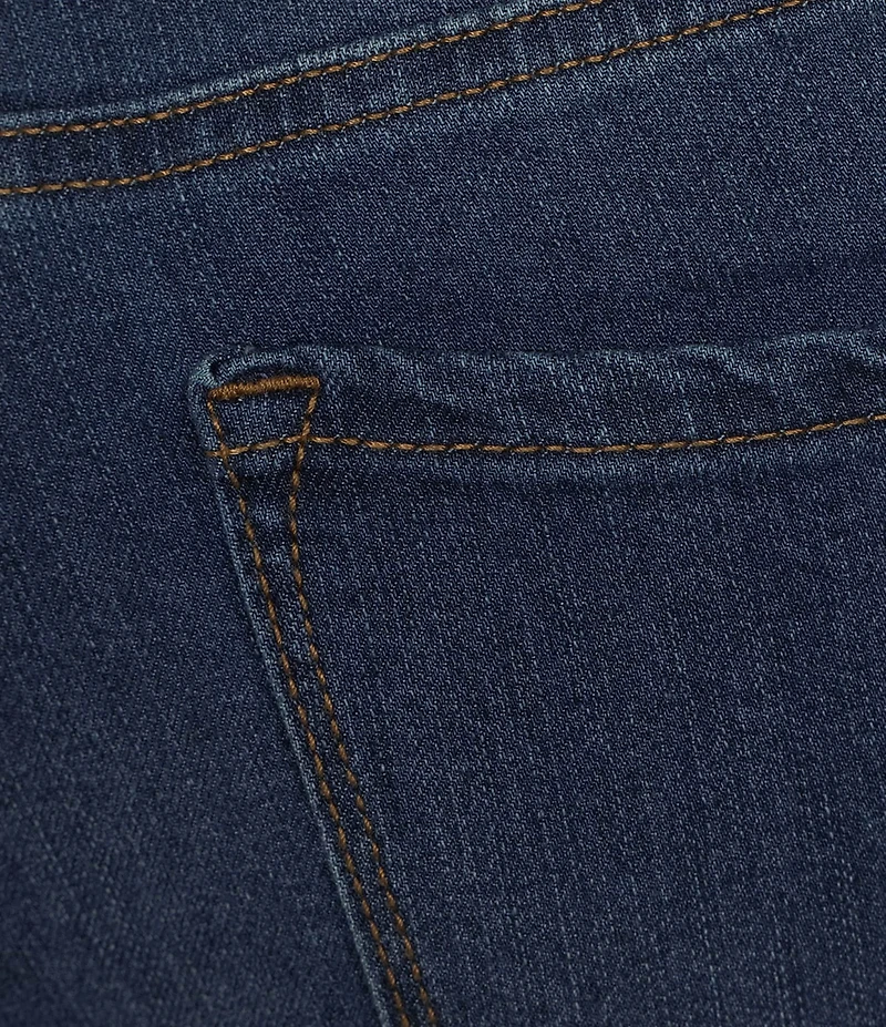 Code Bleu Plus Size Chelsea High Rise Denim Wash Straight Leg Jeans