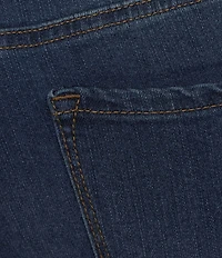 Code Bleu Plus Size Chelsea High Rise Denim Wash Straight Leg Jeans