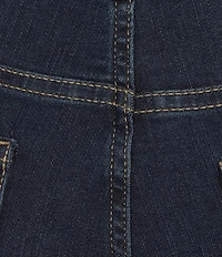 Code Bleu Plus Size Chelsea High Rise Denim Wash Straight Leg Jeans