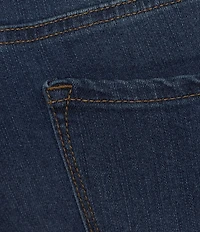 Code Bleu Plus Size Chelsea High Rise Denim Wash Straight Leg Jeans