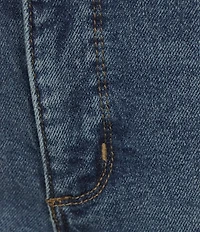 Code Bleu Plus Size High Rise Cropped Boyfriend Jeans