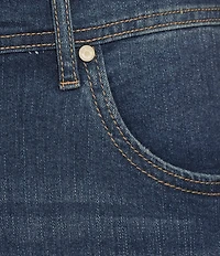Code Bleu Plus Size Rolled Cuff Weekend Jeans