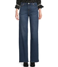 Code Bleu Relaxed High Rise Wide Leg Jeans