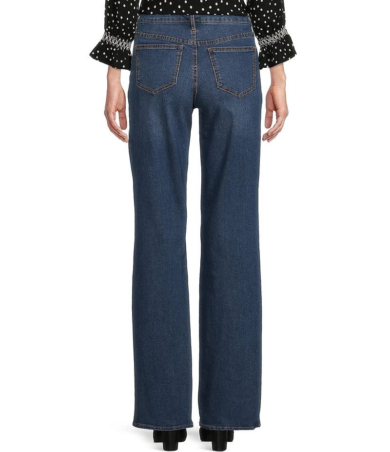 Code Bleu Relaxed High Rise Wide Leg Jeans