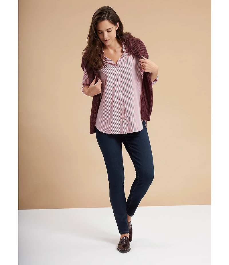 Code Bleu Soho Skinny Leg Mid Rise Jeans