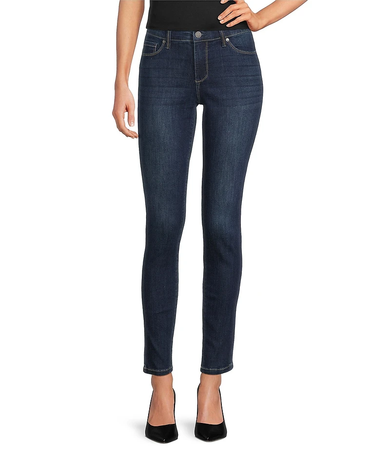 Code Bleu Soho Stretch Denim Mid Rise Skinny Leg Jeans