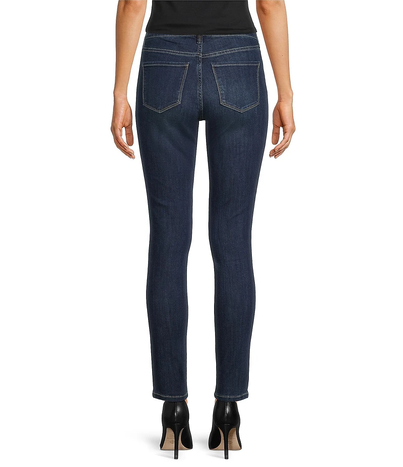 Code Bleu Soho Stretch Denim Mid Rise Skinny Leg Jeans
