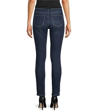 Code Bleu Soho Stretch Denim Mid Rise Skinny Leg Jeans