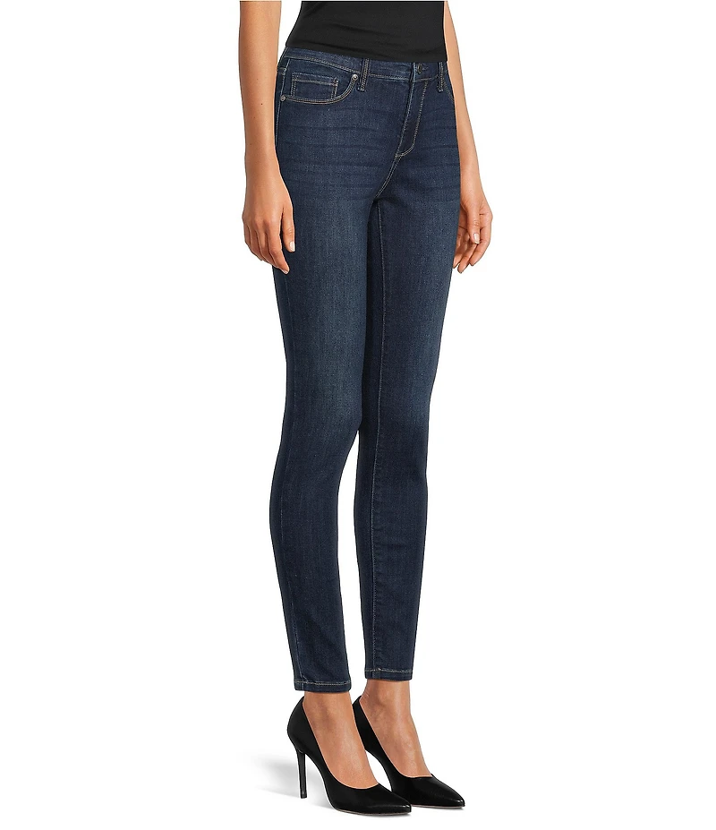 Code Bleu Soho Stretch Denim Mid Rise Skinny Leg Jeans