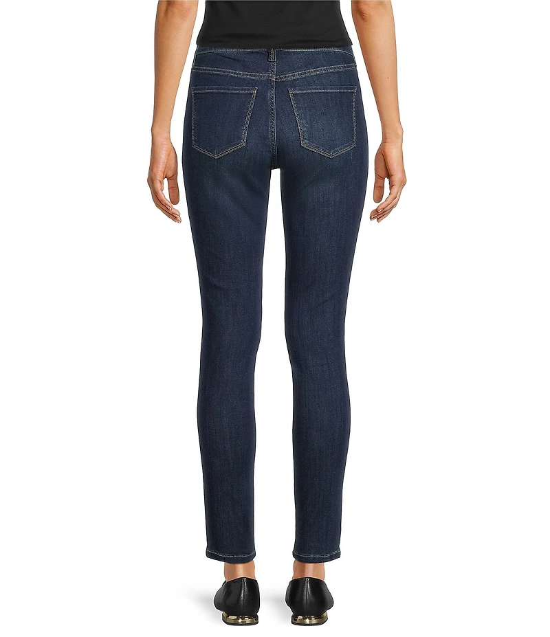 Code Bleu Soho Stretch Denim Mid Rise Skinny Leg Jeans