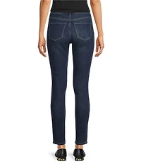 Code Bleu Soho Stretch Denim Mid Rise Skinny Leg Jeans