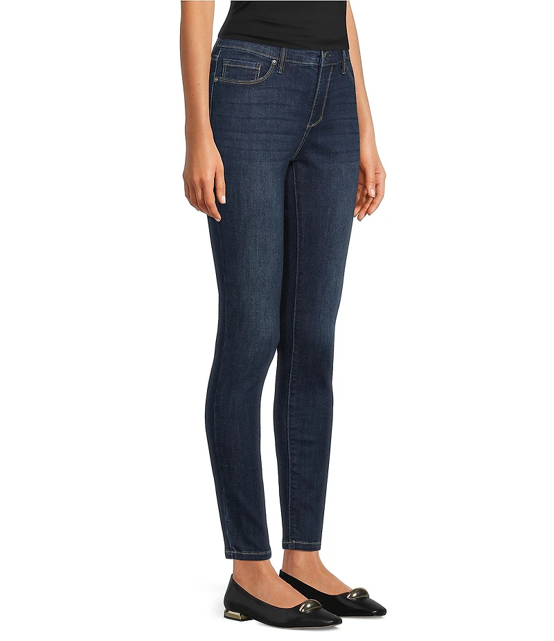 Code Bleu Soho Stretch Denim Mid Rise Skinny Leg Jeans