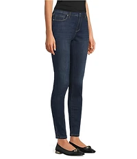 Code Bleu Soho Stretch Denim Mid Rise Skinny Leg Jeans