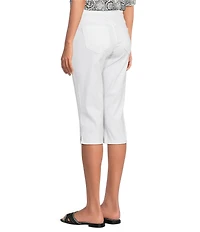 Code Bleu Stretch Denim High Rise Capri Skimmer Jeans