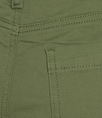 Code Bleu Stretch Denim Mid Rise Utility Skort