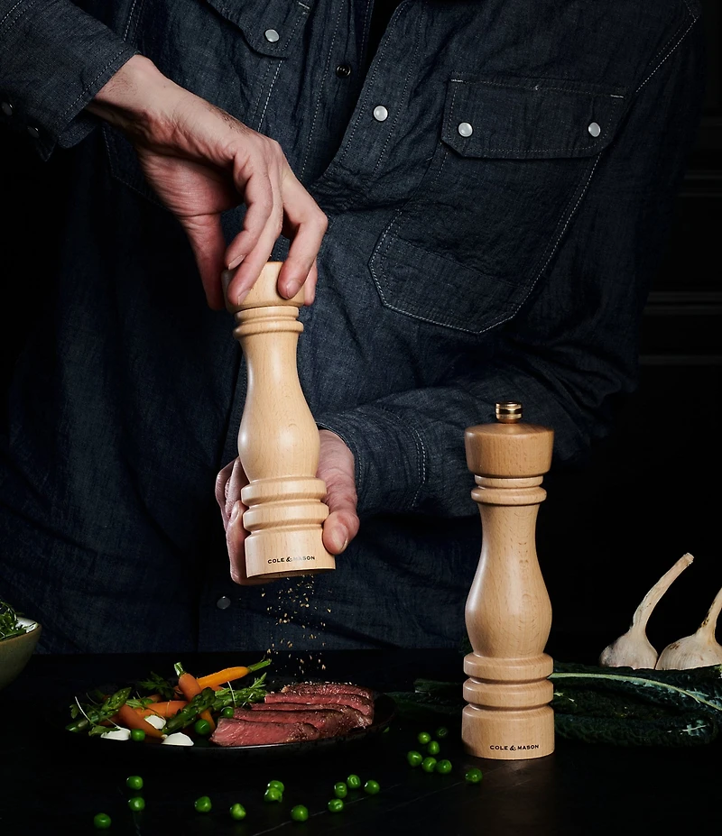 Cole & Mason London Beech Salt & Pepper Mills