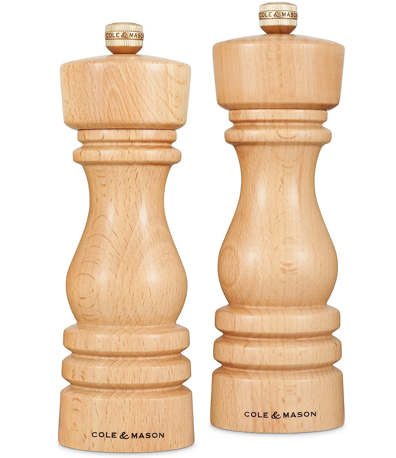 Cole & Mason London Salt & Pepper Mills, 7#double;