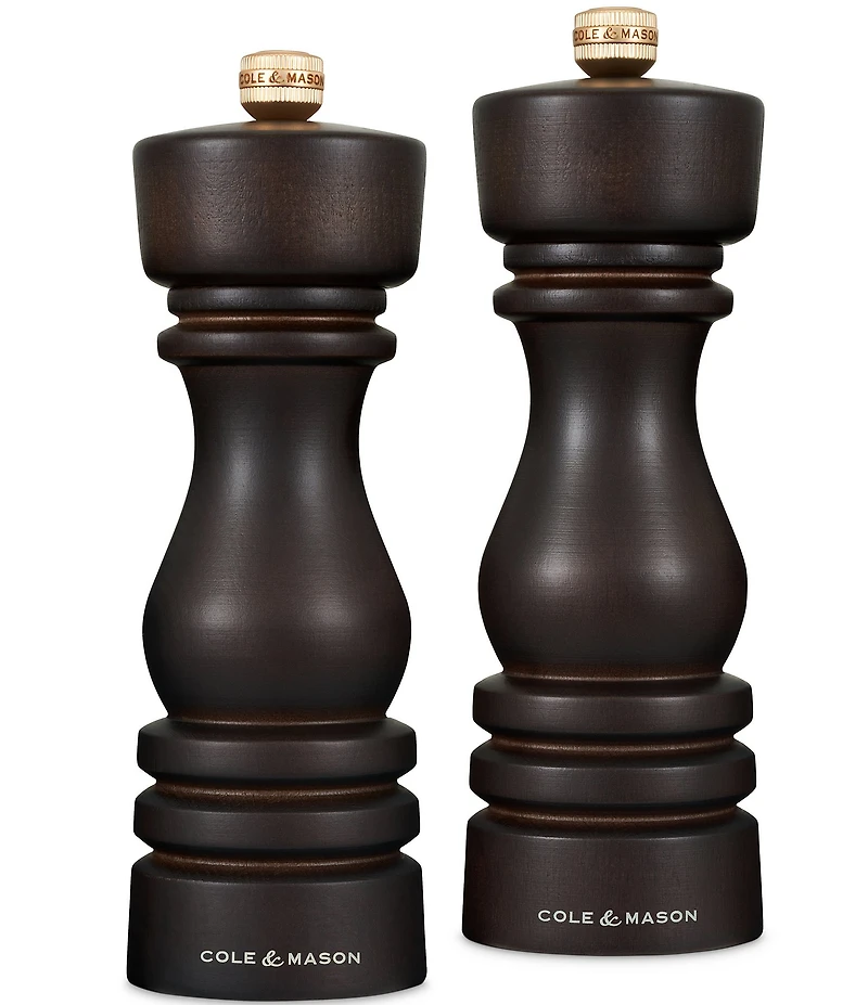 Cole & Mason London Salt & Pepper Mills, 7#double;