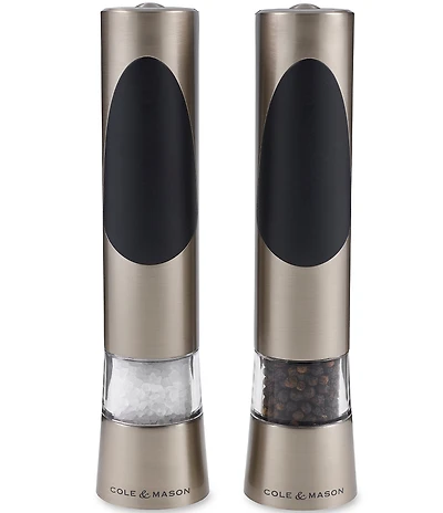 Cole & Mason Richmond Electronic Salt & Pepper Mill Set