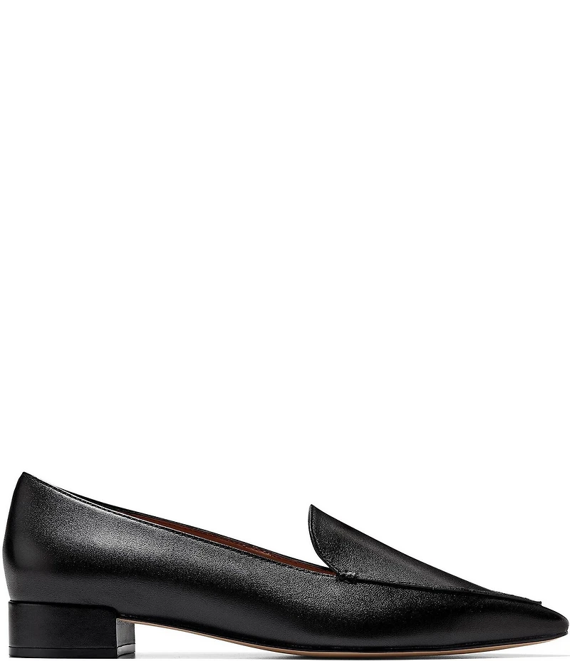 Cole Haan Beatrice Leather Pointed Toe Loafers