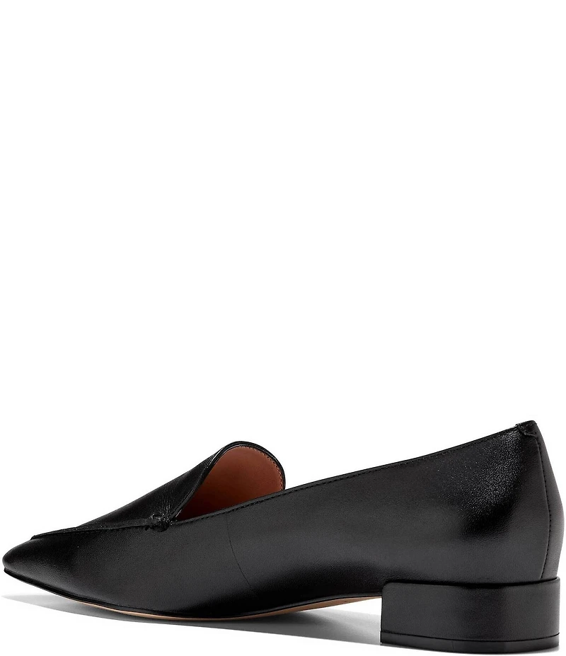 Cole Haan Beatrice Leather Pointed Toe Loafers