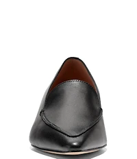 Cole Haan Beatrice Leather Pointed Toe Loafers