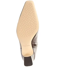 Cole Haan Blanche Tall Leather Block Heel Boots