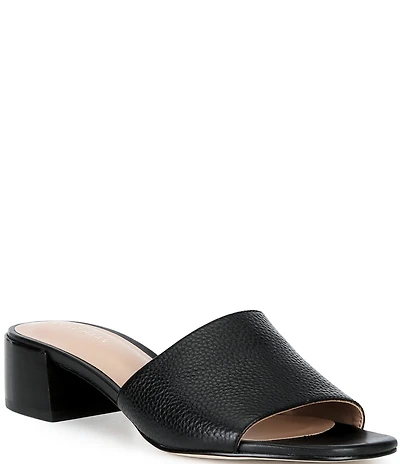 Cole Haan Calli Single Band Block Heel Mule Sandals