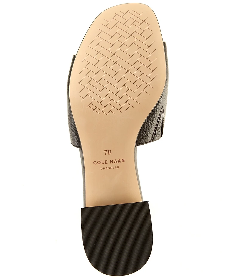 Cole Haan Calli Single Band Block Heel Mule Sandals