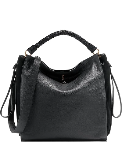 Cole Haan Charissa Braided Top Handle Shopper Satchel Bag