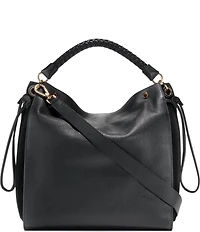 Cole Haan Charissa Braided Top Handle Shopper Satchel Bag