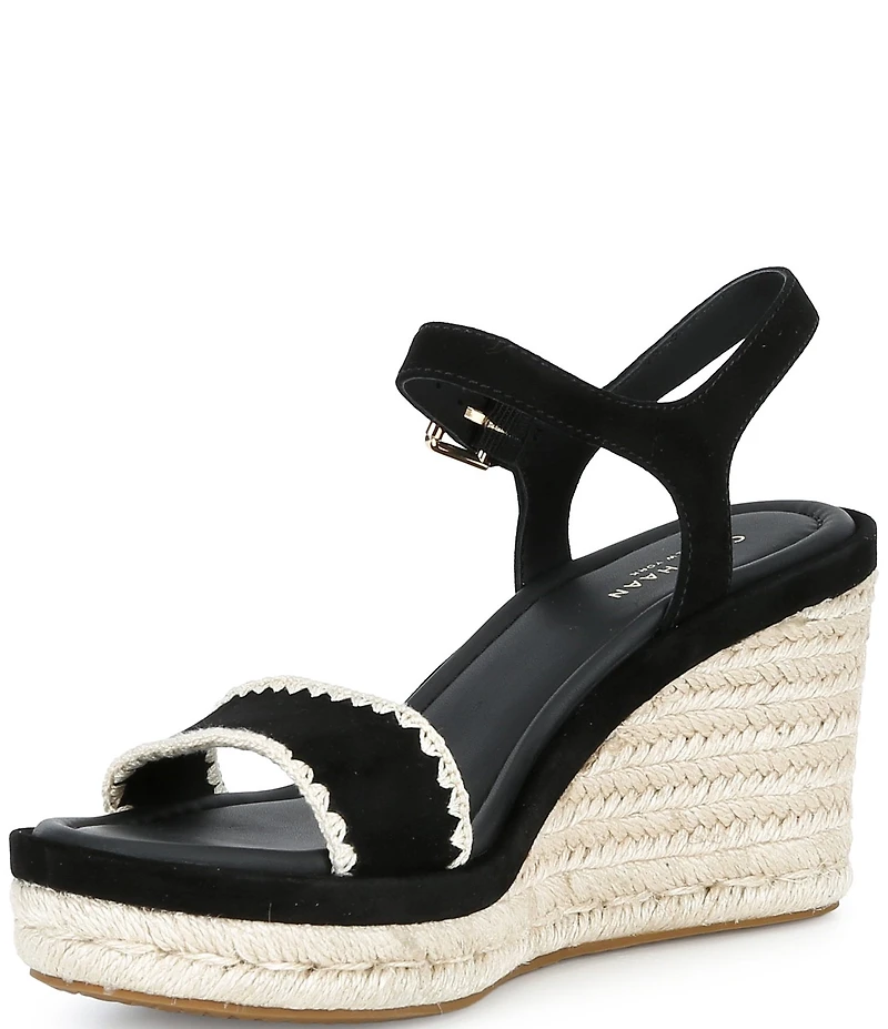 Cole Haan Cloudfeel Asbury Espadrille Wedge Sandals