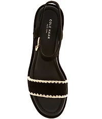 Cole Haan Cloudfeel Asbury Espadrille Wedge Sandals