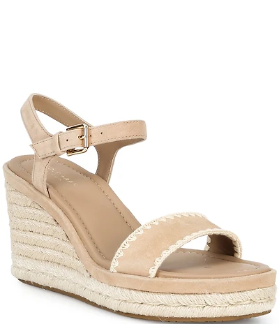 Cole Haan Cloudfeel Asbury Espadrille Wedge Sandals