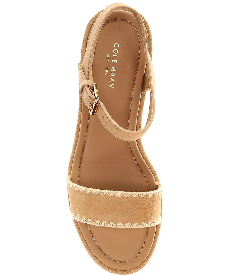 Cole Haan Cloudfeel Asbury Espadrille Wedge Sandals