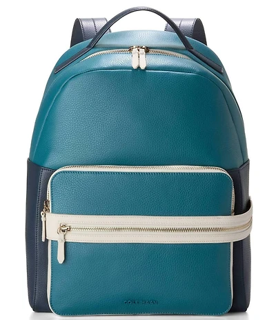 Cole Haan Davis Leather Colorblock Backpack