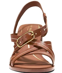 Cole Haan Dillon Leather Strappy Block Heel Sandals