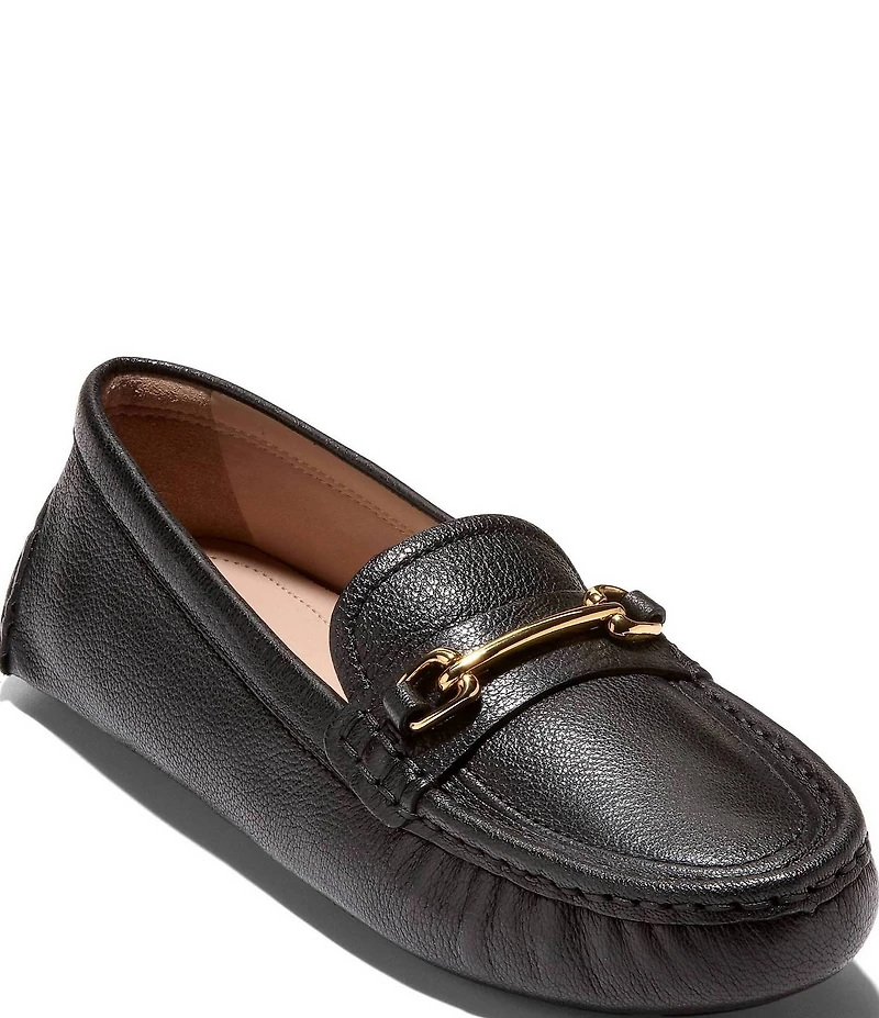 Cole Haan Women's Emeryn Horsebit Leather Driver Loafers