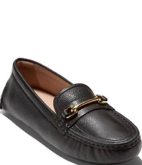 Cole Haan Women's Emeryn Horsebit Leather Driver Loafers