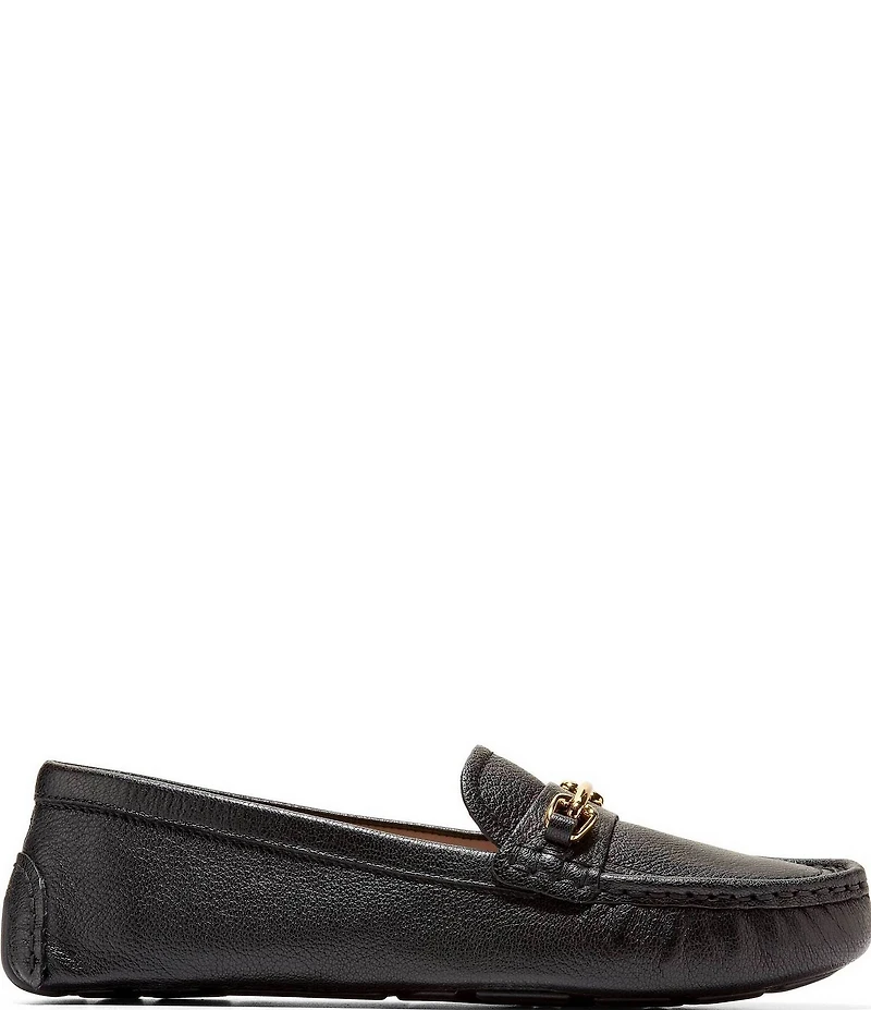 Cole Haan Women's Emeryn Horsebit Leather Driver Loafers